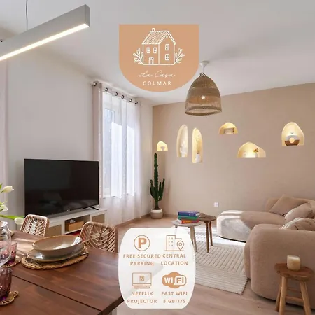 2br Near Centre - Boho Style, Hidden Room, Free Parking Colmar